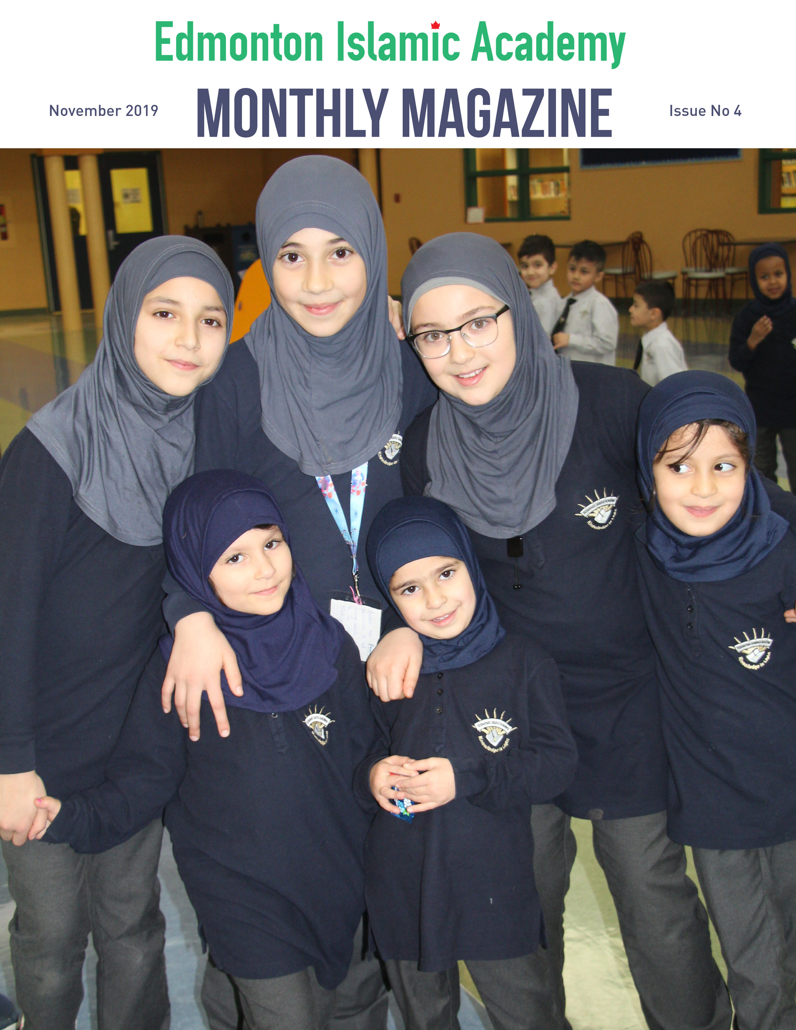 November 2019 Monthly Magazine Edmonton Islamic Academy